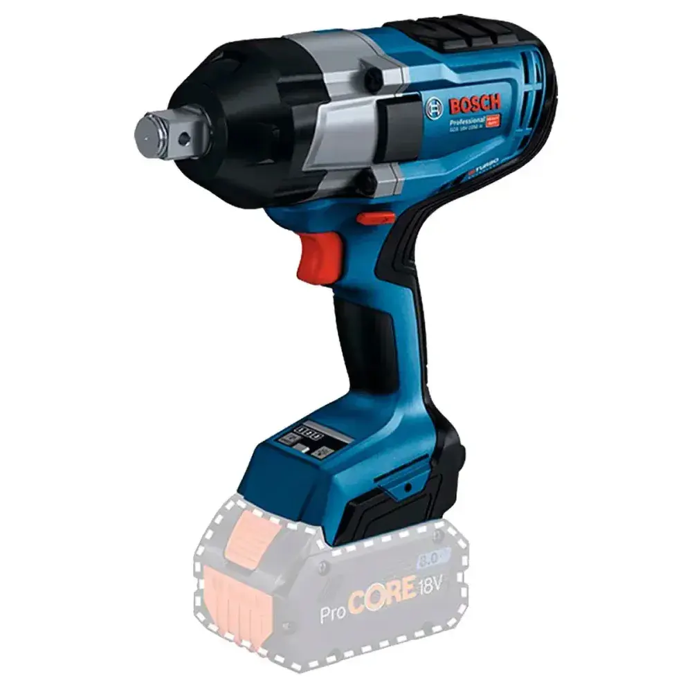 Chave de impacto gds 1050 nm sb 18V biturbo brushless Bosch — fotografia 3