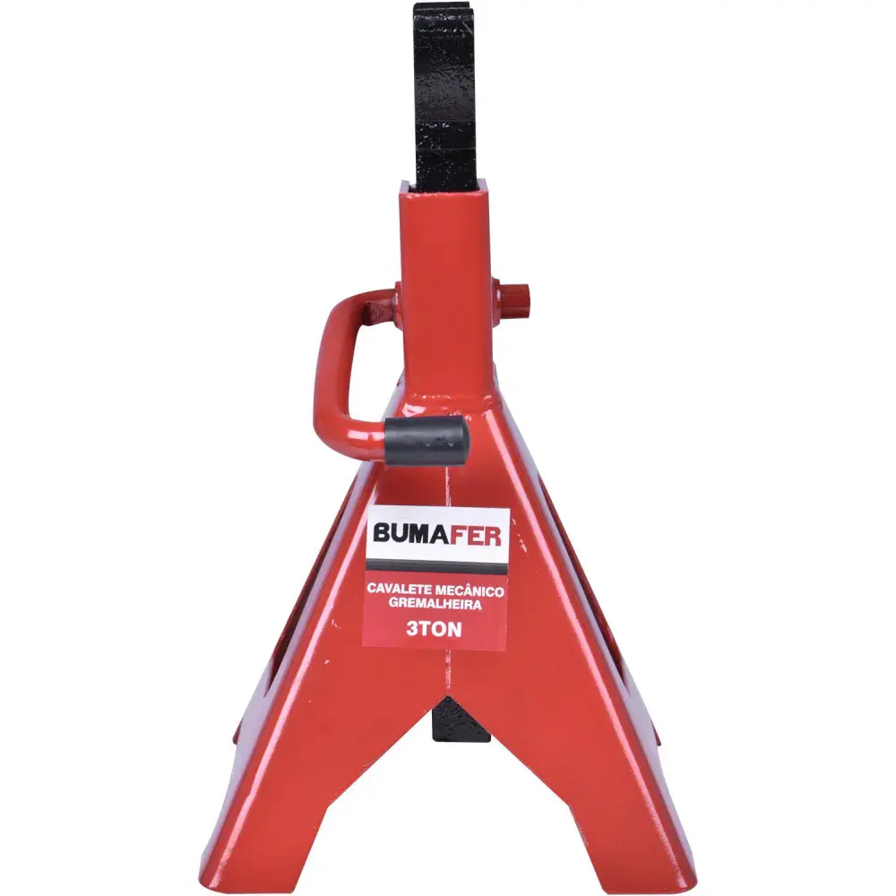 Cavalete mecânico vermelho 3T com 2 peç Bumafer — fotografia 3