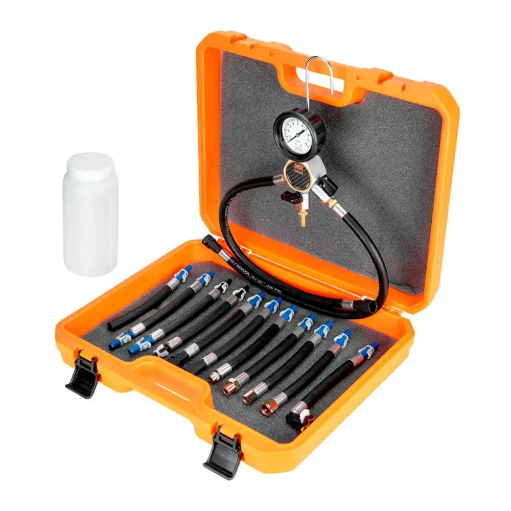 Conjunto para manutenção de motor, medição de pressão e vazão de combustível Raven — fotografia de referência