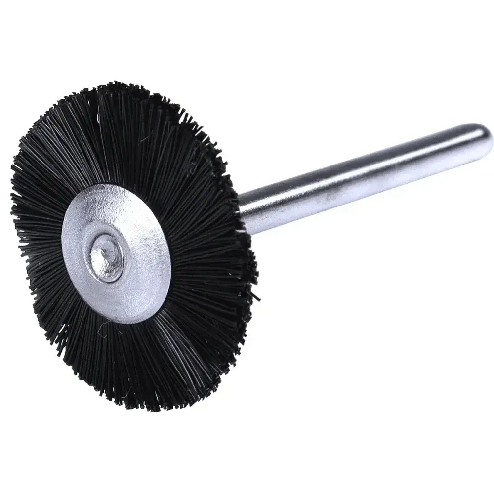 Escova circular de nylon com haste 1/8” 20MM Worker — fotografia 5