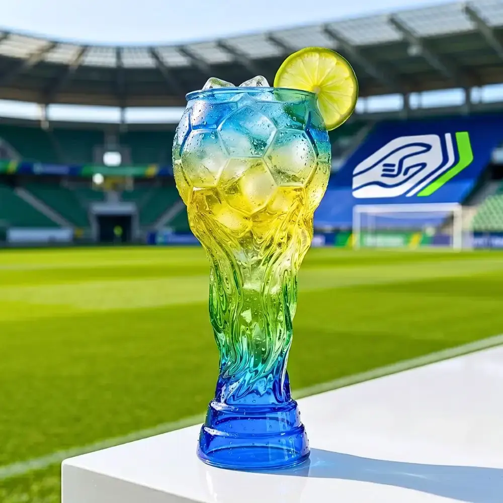 Taça de vidro copa do mundo modelo troféu casa LYS — fotografia 4