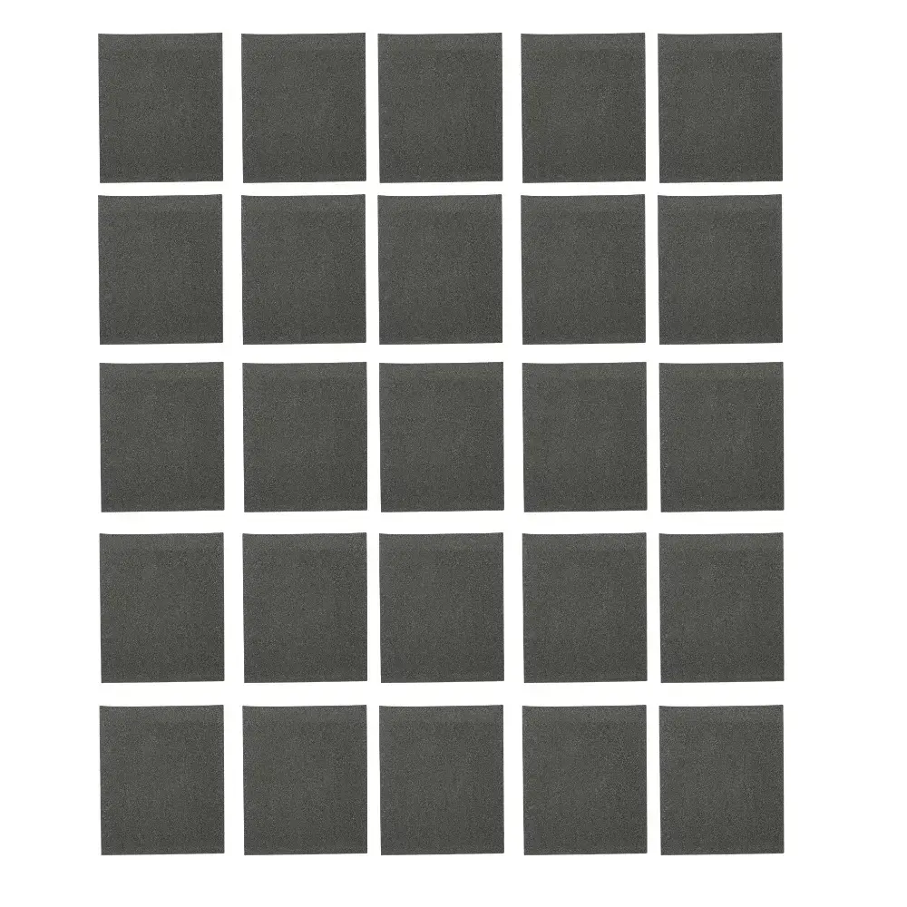 Kit com 25 folhas de lixa para metal 230X280 MM grão 180 Bosch — fotografia de referência
