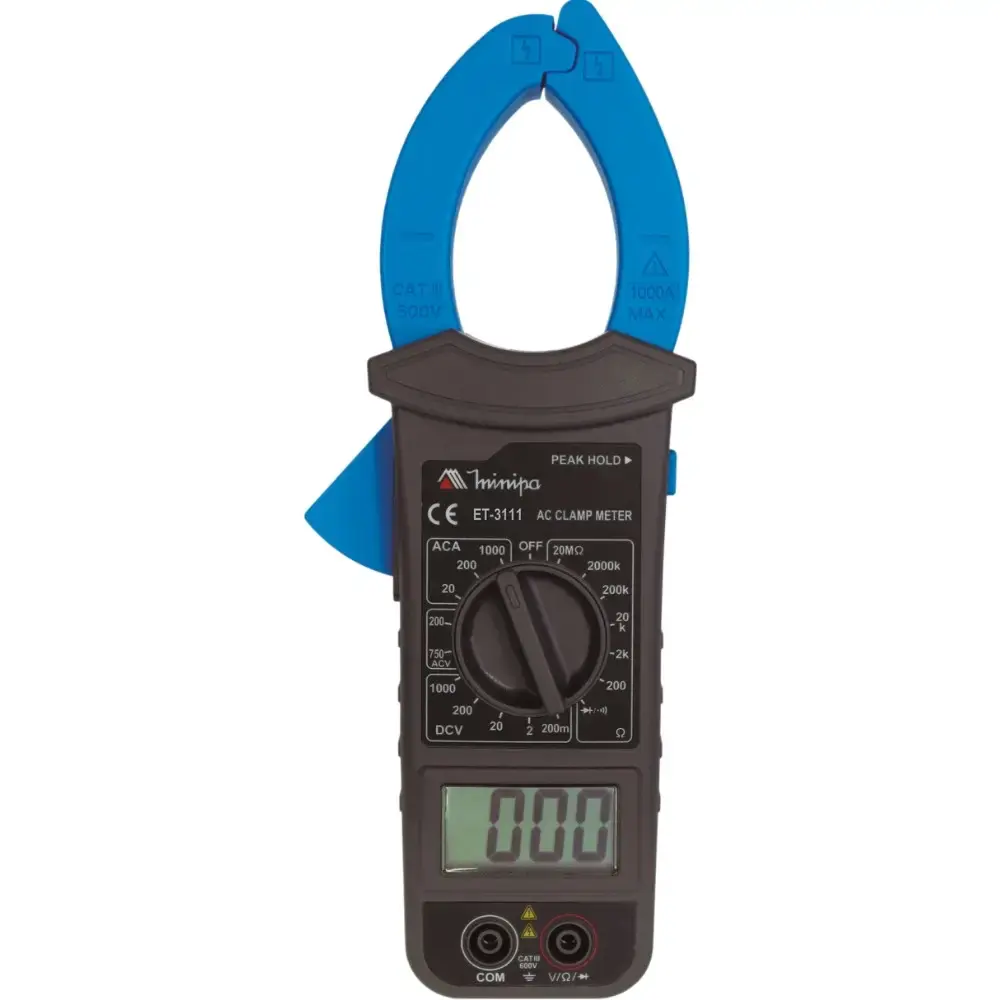 Alicate amperimétrico digital ET-3111 Minipa