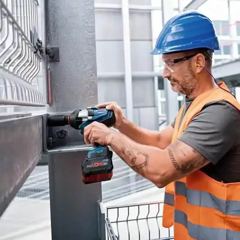 Chave de impacto à bateria 18V 3/4 POL brushless 1.050NM sem bateria e carregador GDS18V1050 Bosch — fotografia 4