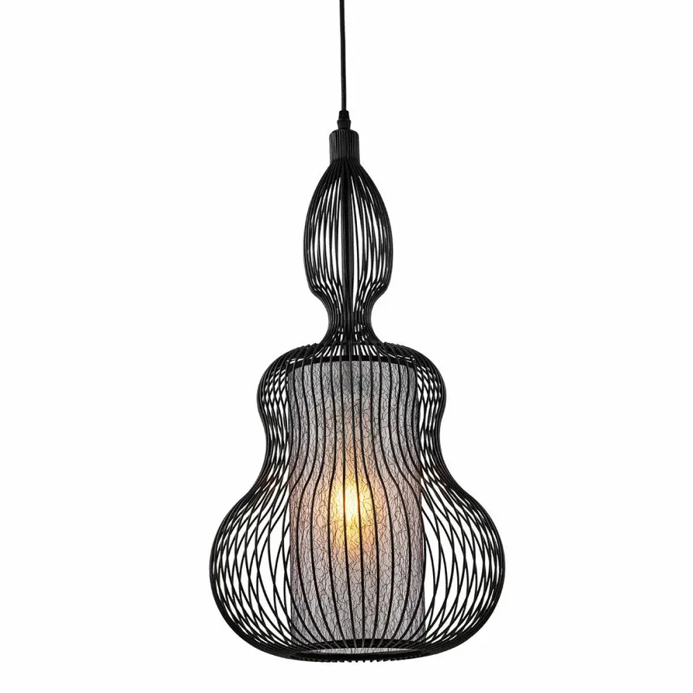 Luminaria pendente noser preto Kala — fotografia de referência
