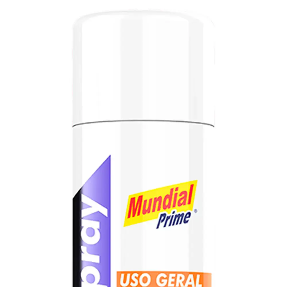 Tinta Spray 400 ml Branco com 03 Uni MUNDIAL PRIME — fotografia 2