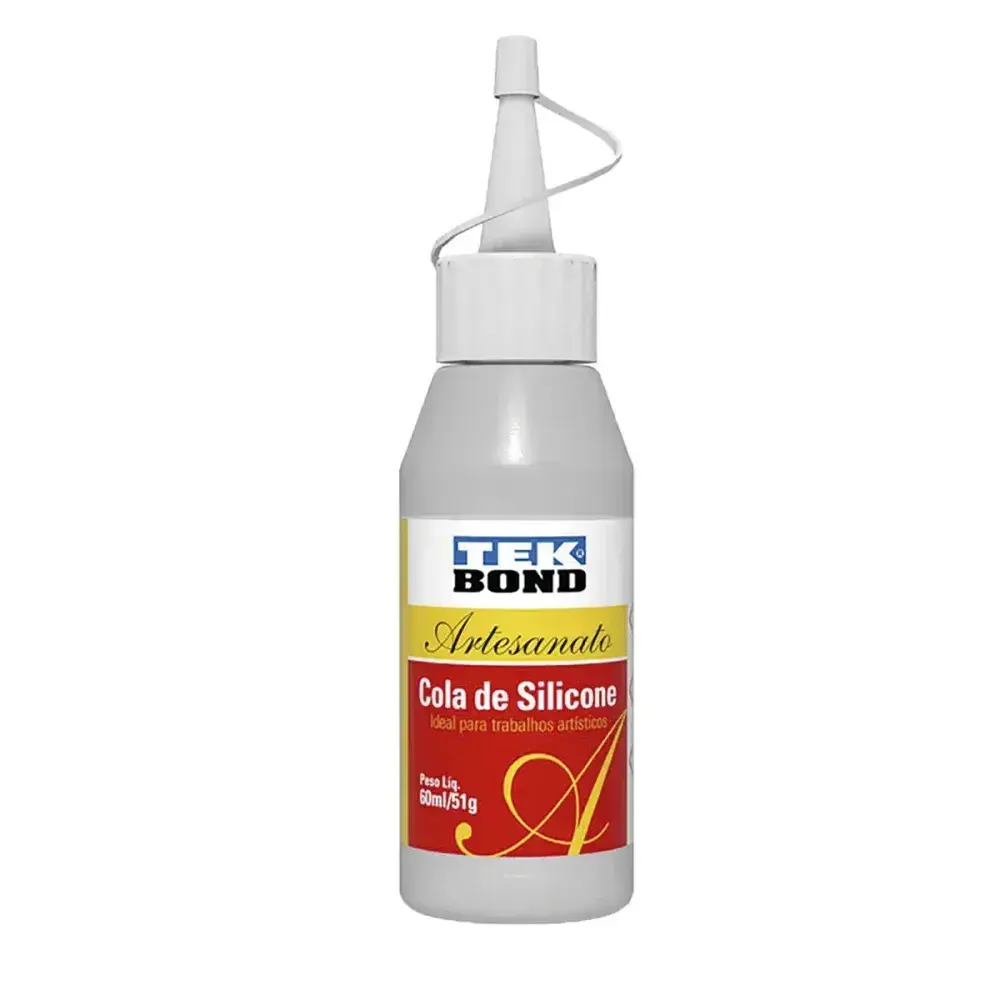 Silicone artesanato Tekbond incolor 51G/60ML — fotografia 2