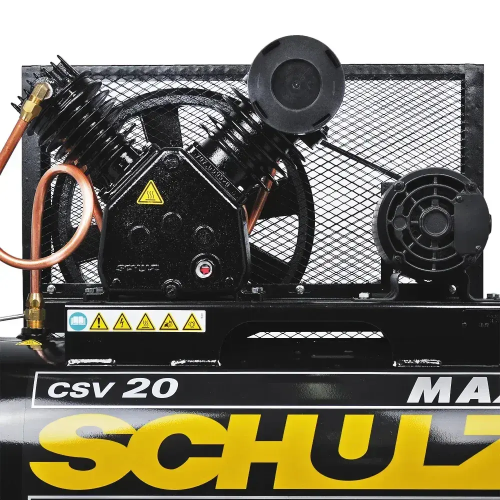 Compressor de ar 20 pés 200L max csv 220/380V Schulz — fotografia 9