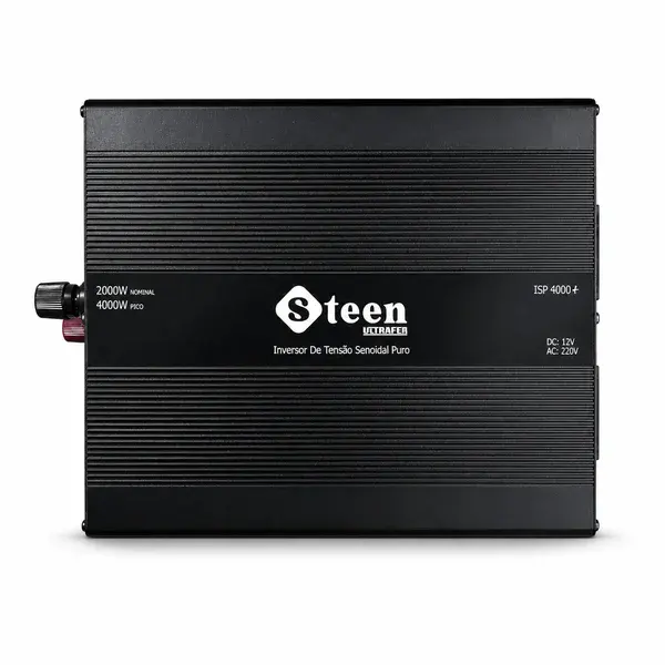 Inversor de tensão ISP4000-1 senoidal puro 12V/220V - Steen