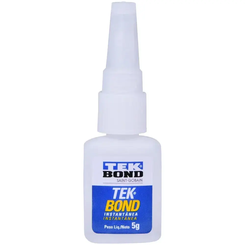 Adesivo instantâneo blister 5GR supercola Tekbond — fotografia 5