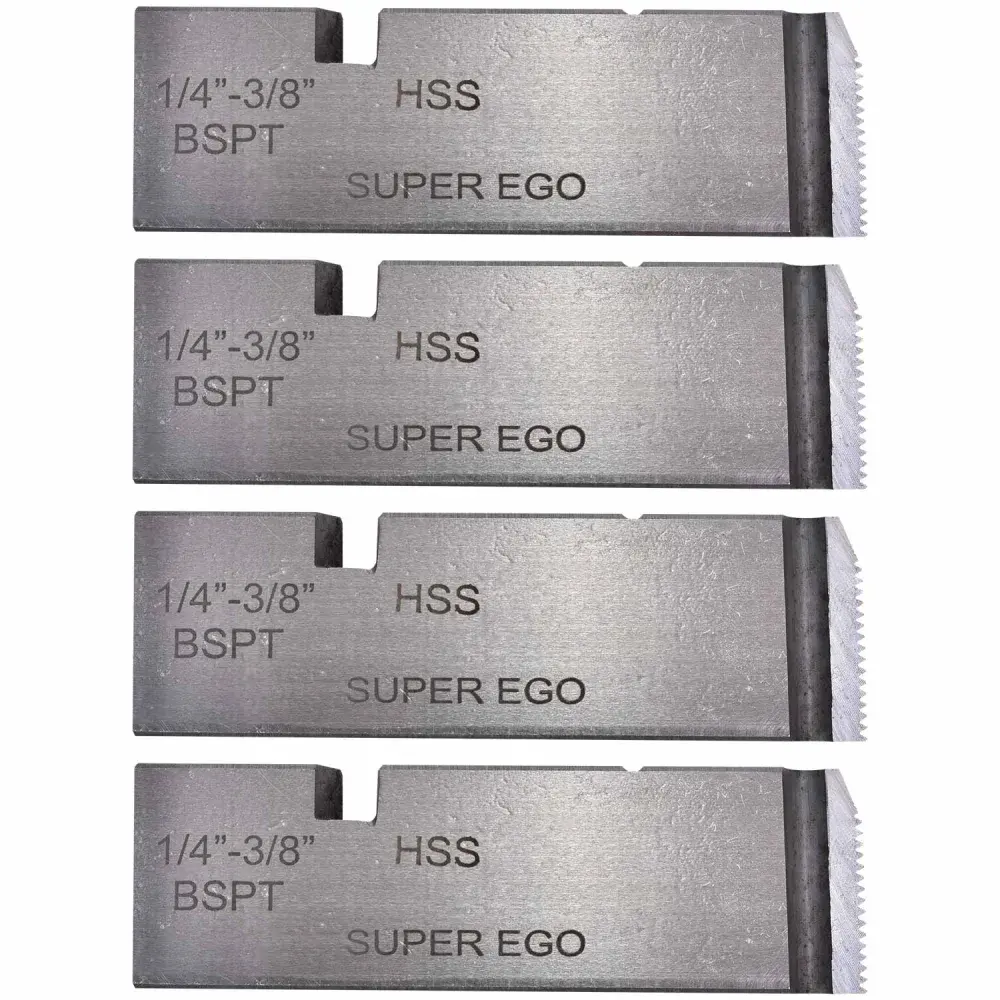 Jogo de cossinetes aço carbono 1/4" a 3/8" bspt super ego