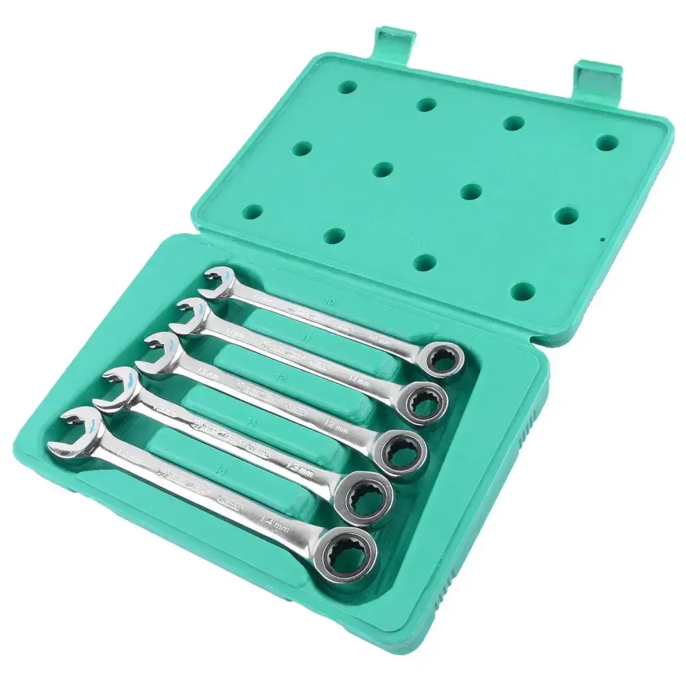 Jogo de chave speedy combinada catraca 10 a 14MM Belzer — fotografia 7