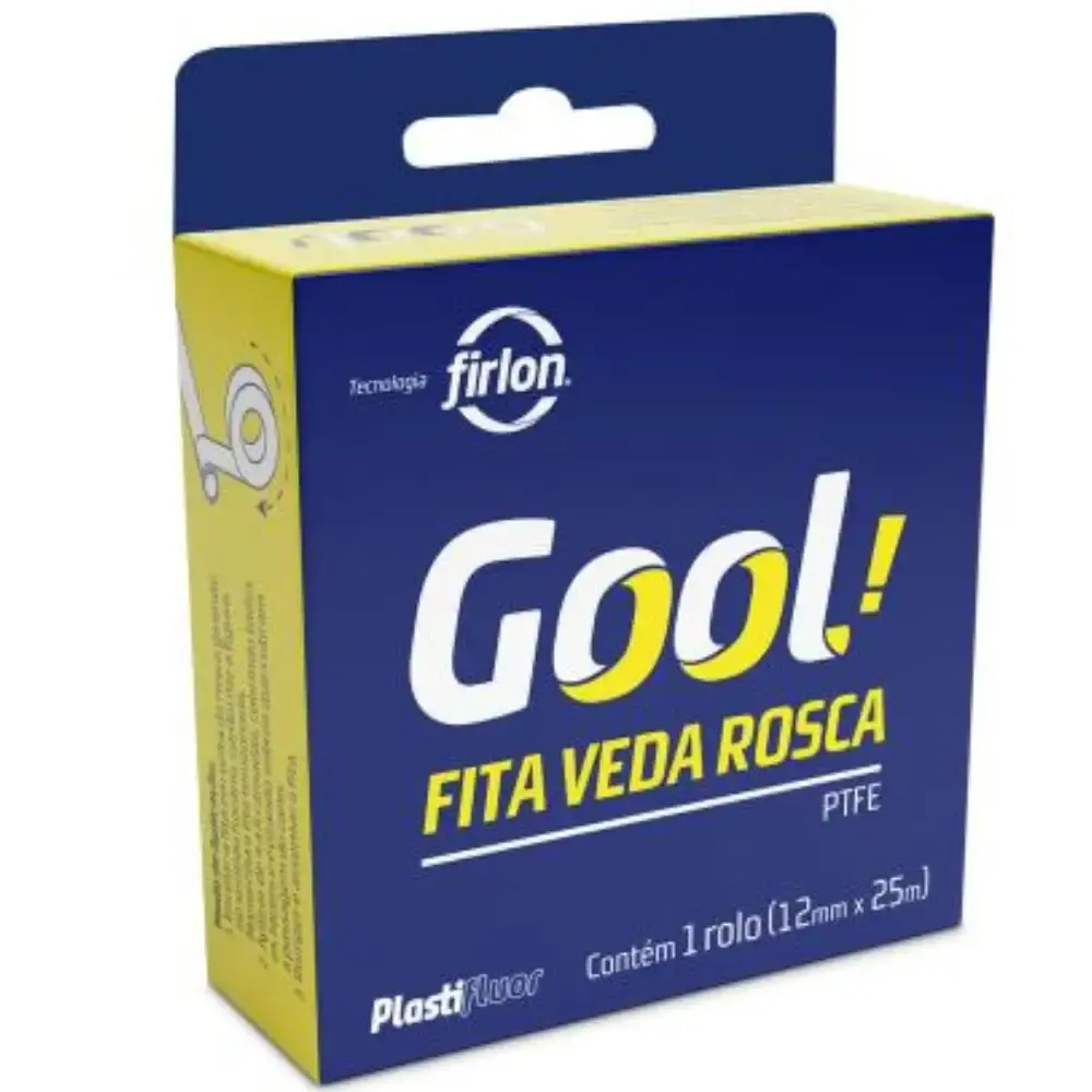 Fita Veda Rosca 12mm x 25m 101282 GOOL — fotografia 3