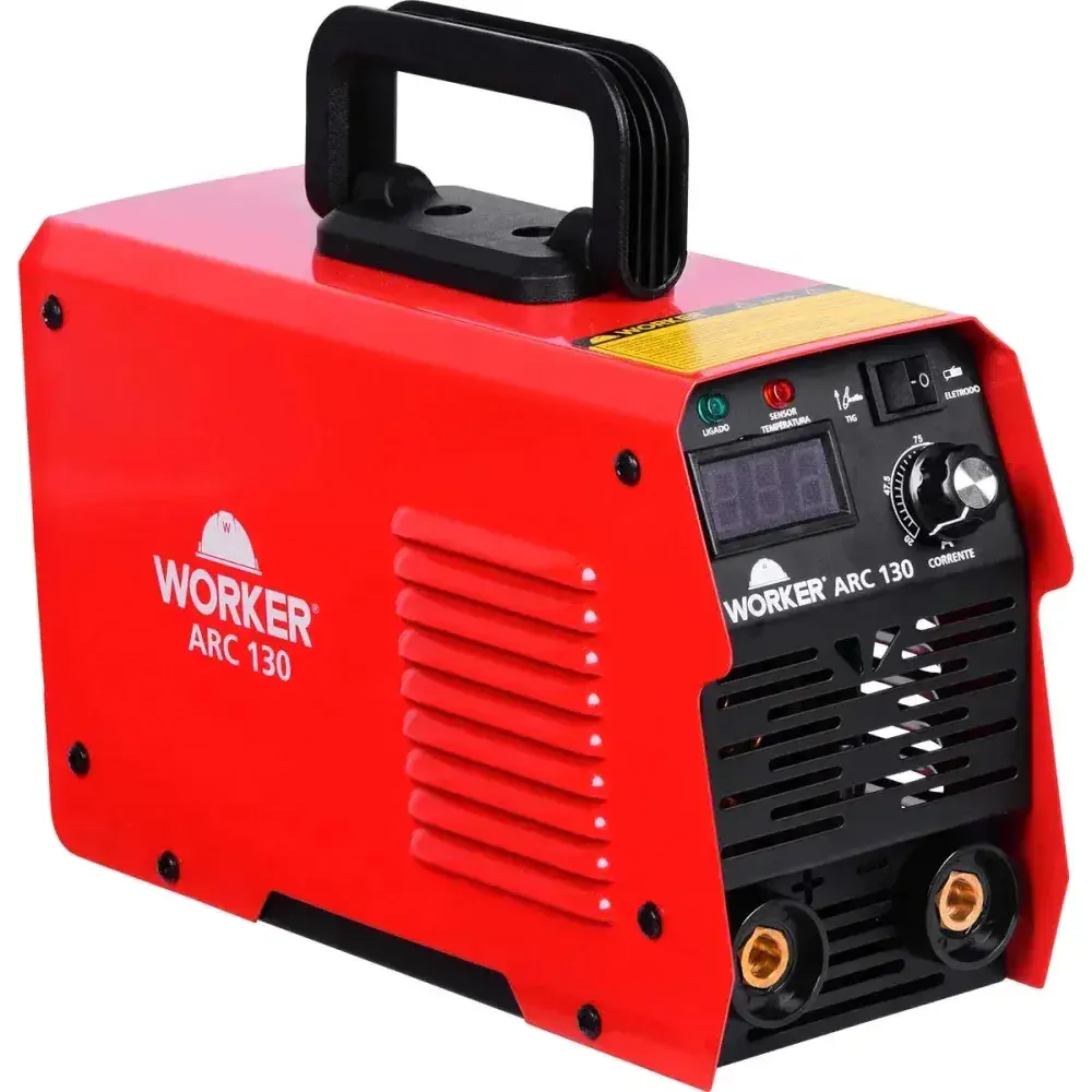 Kit inversora de solda e máscara de auto escurecimento bivolt Worker — fotografia 7