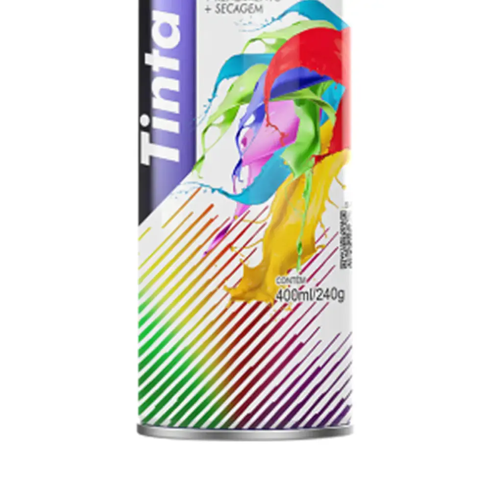 Tinta spray agricola cinza 400ML AE0100149 mundial prime — fotografia 5
