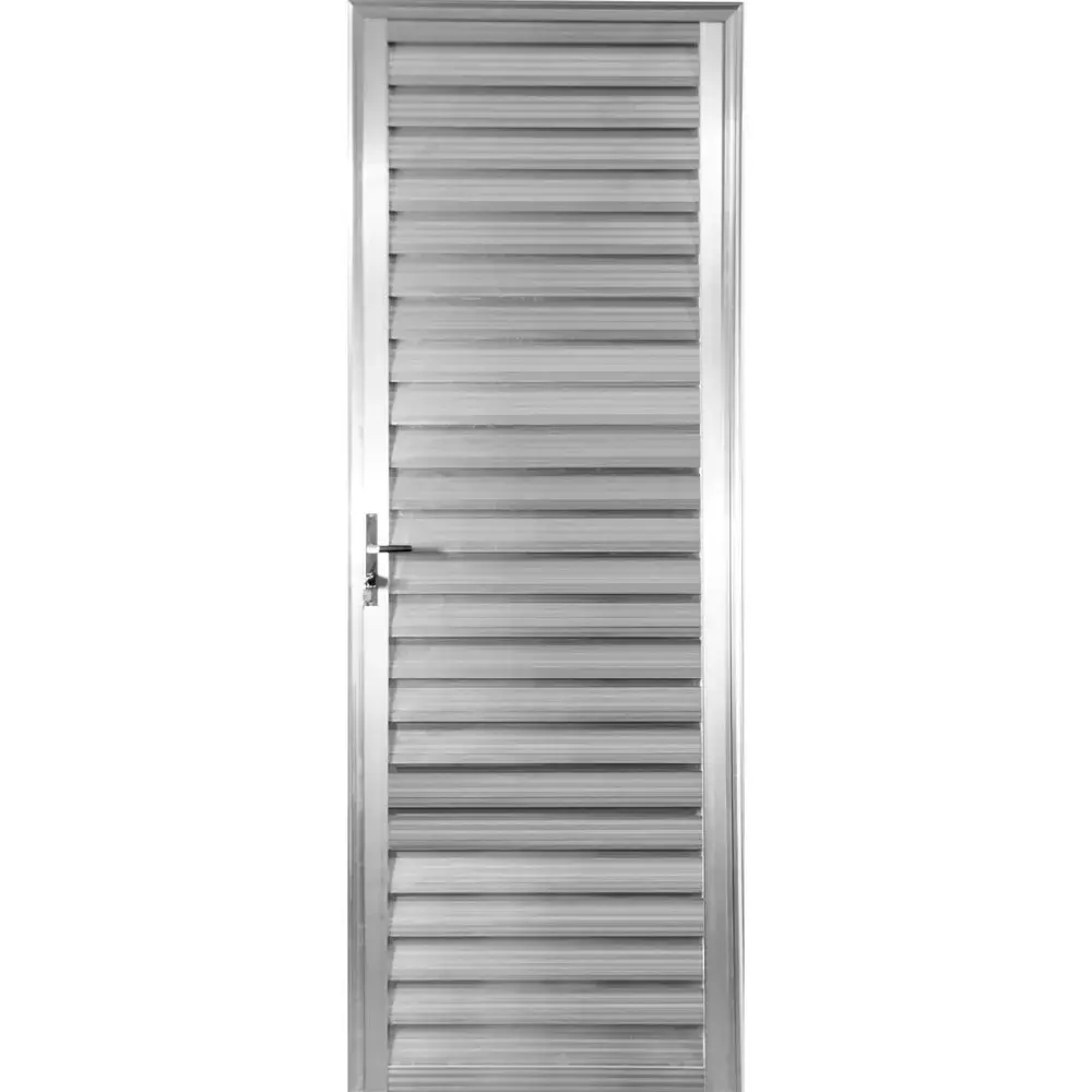 Porta veneziana spp em alumínio direita 210X70CM Aluvid