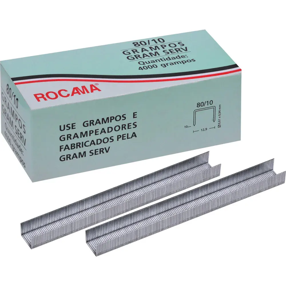 Grampo 80/10 Rocama 3968 peç