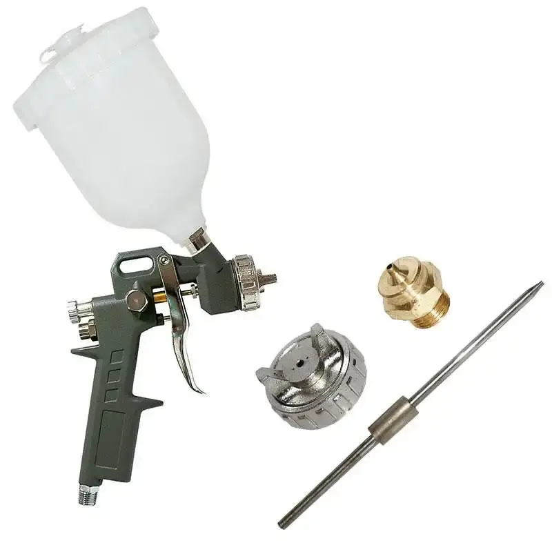 Pistola de pintura 500 ML PRO 500 PDR + kit com capa. bico e agulha 2.0 MM
