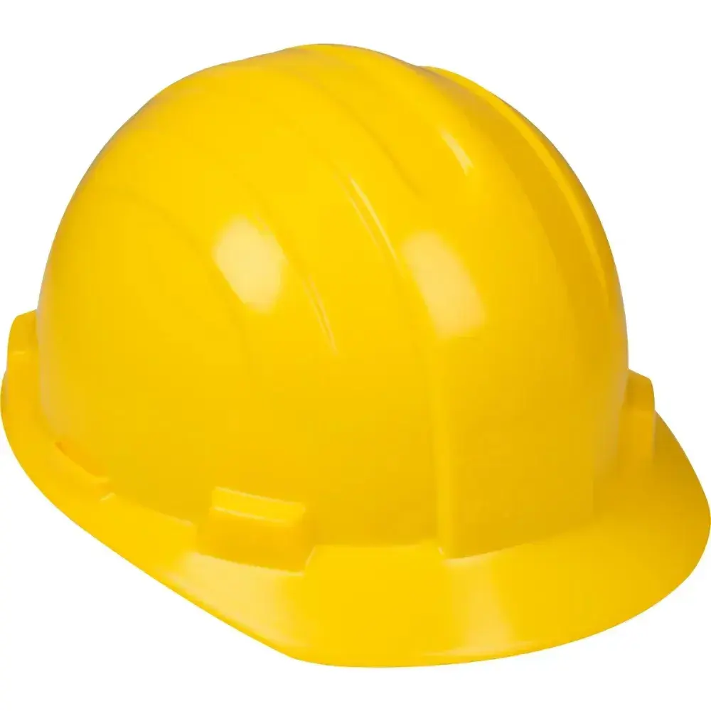 Capacete de proteção industrial max amarelo Worker — fotografia 6