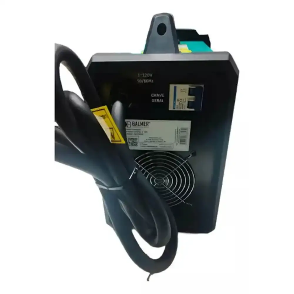 Solda inversora 200A vulcano inverter 2100 220V Balmer 220 V — fotografia 2