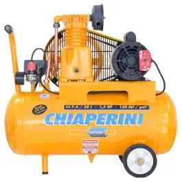 Compressor de ar 1,5HP 28 litros 07281 chiaperini Chiaperini Cross — fotografia 2