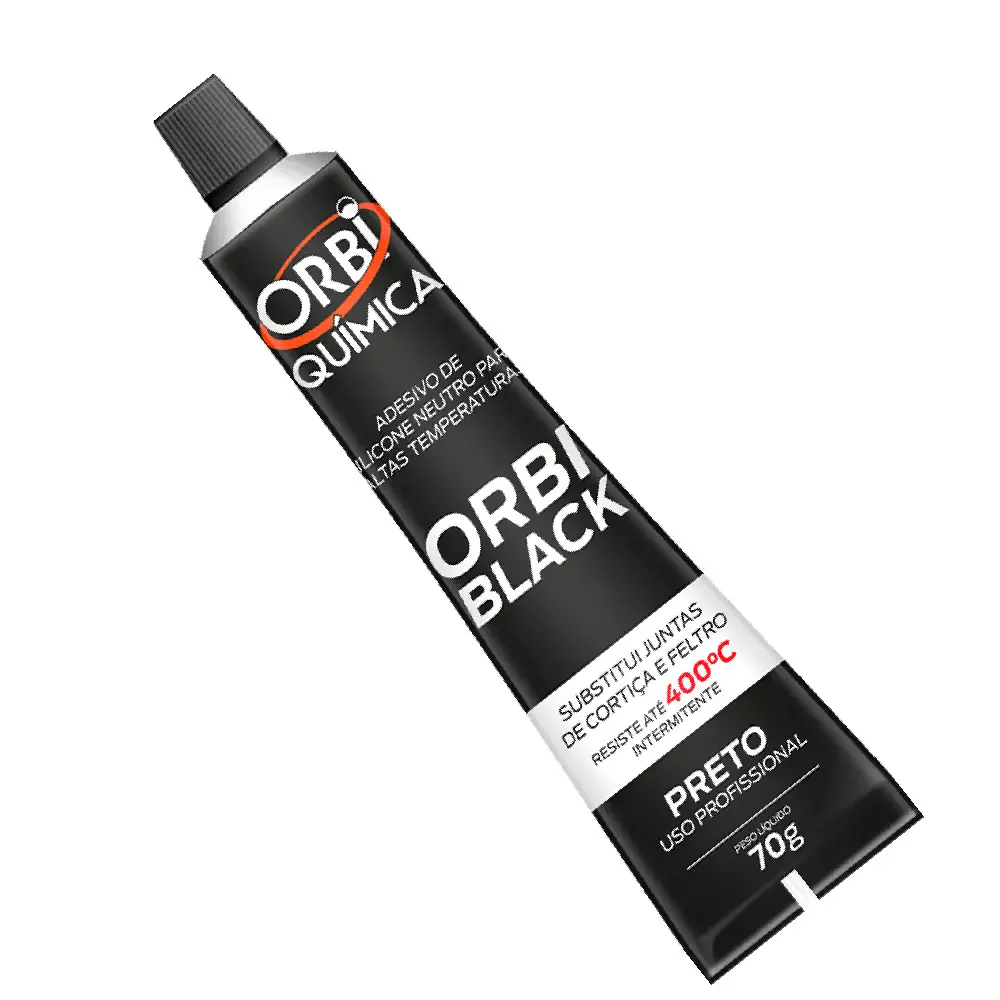Adesivo de silicone neutro para altas temperaturas 70G 11455 Orbi — fotografia 5