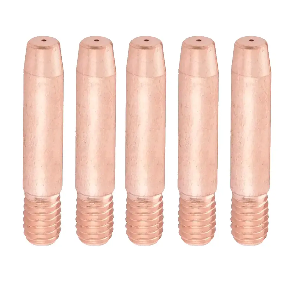 Tocha mig tubo de contato 0,9 x 37 x M6 5 unidades Oximig