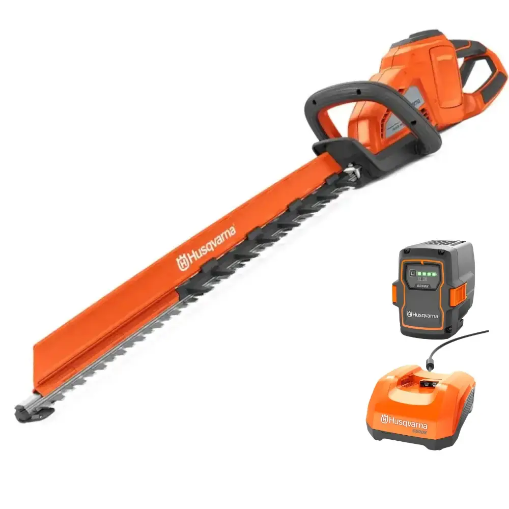 Podador de cerca viva 320IHD60S com bateria 36V 10AH e carregador Husqvarna