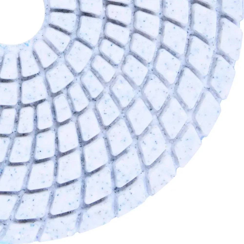 Disco de lixa diamantada com velcro 4 G50 azul Worker — fotografia 4