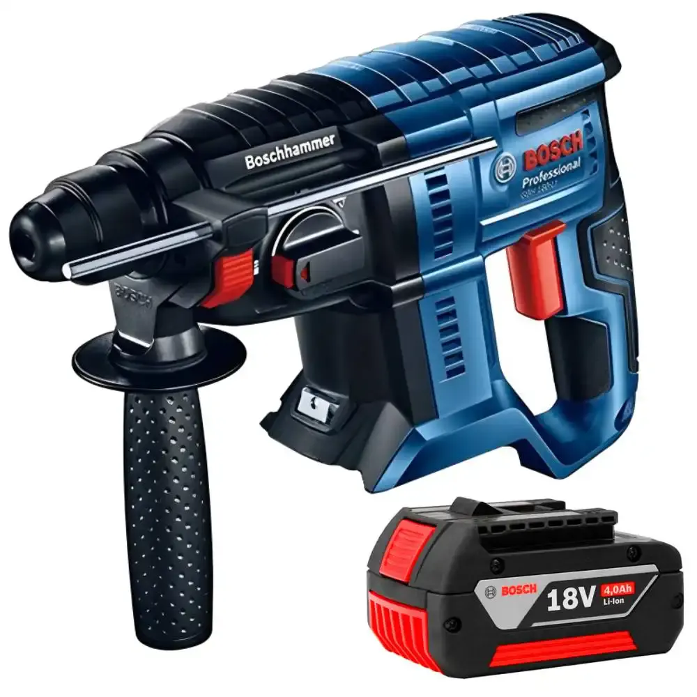 Martelete SDS plus 18V brushless 2,3KG GBH 180-LI bateria 4AH Bosch