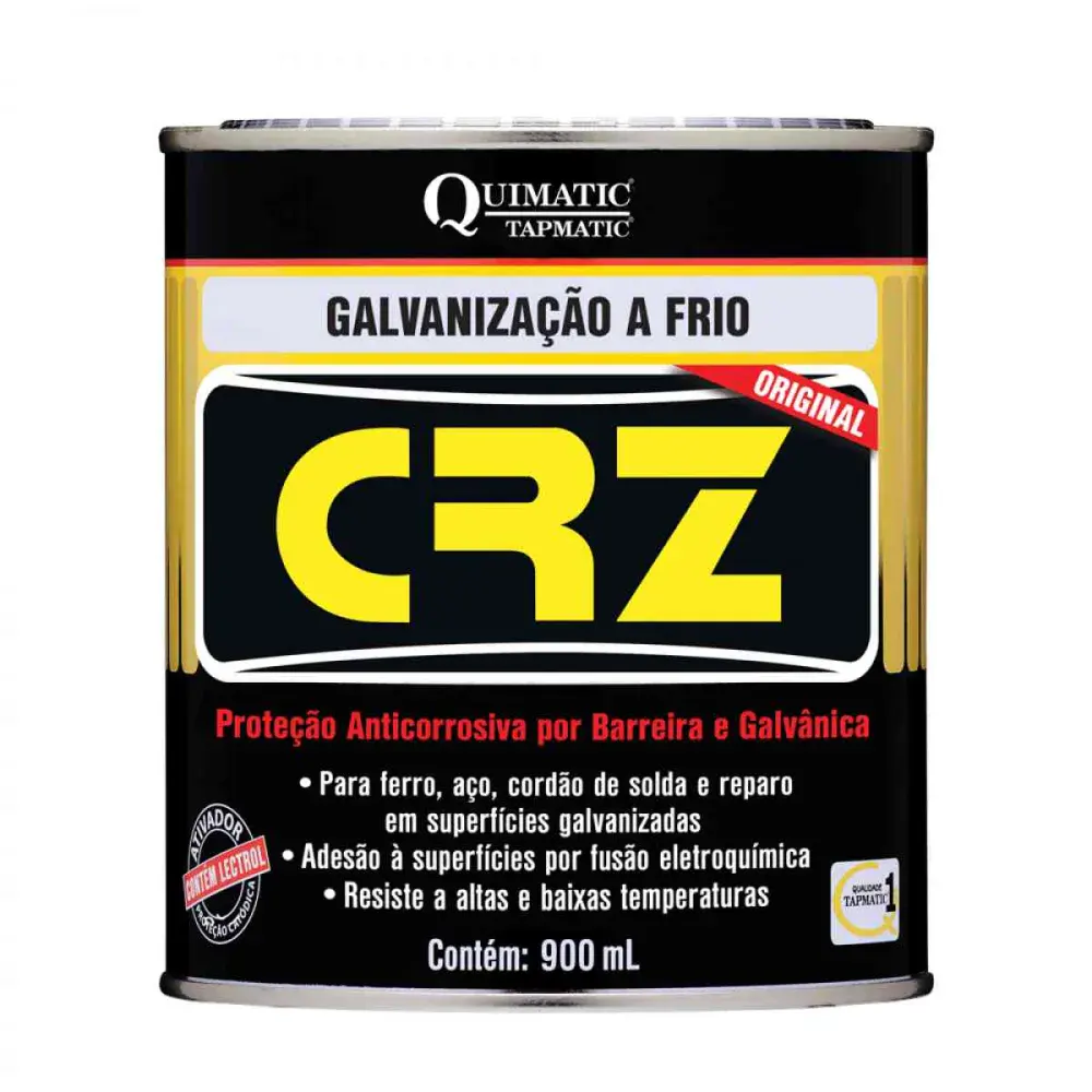 Crz - galvanização a frio - 900 ml - quimatic tapmatic