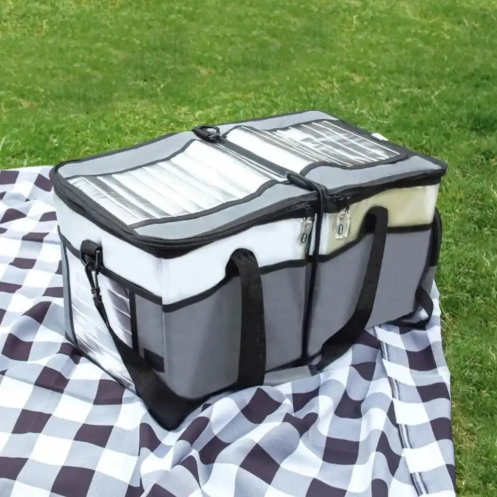 Bolsa térmica 48 litros com 2 divisórias 003623 Mor — fotografia 6