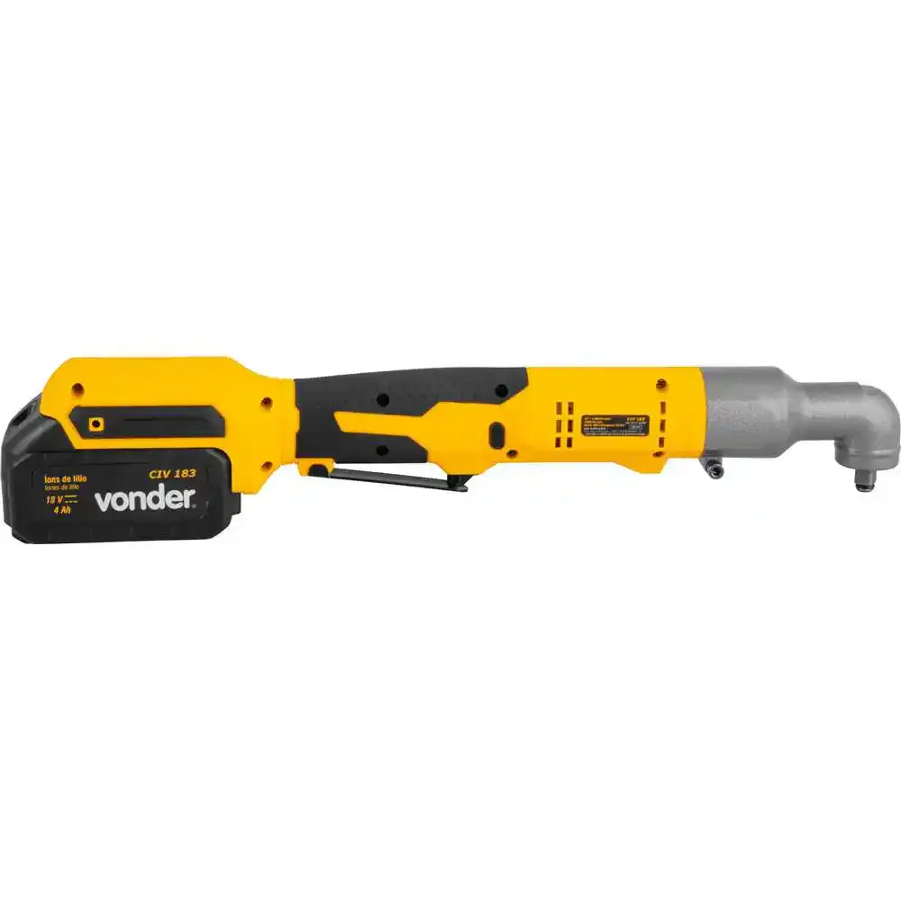 Chave de impacto angular bateria 18V encaixe 3/8POL CIV-183 Vonder — fotografia 8