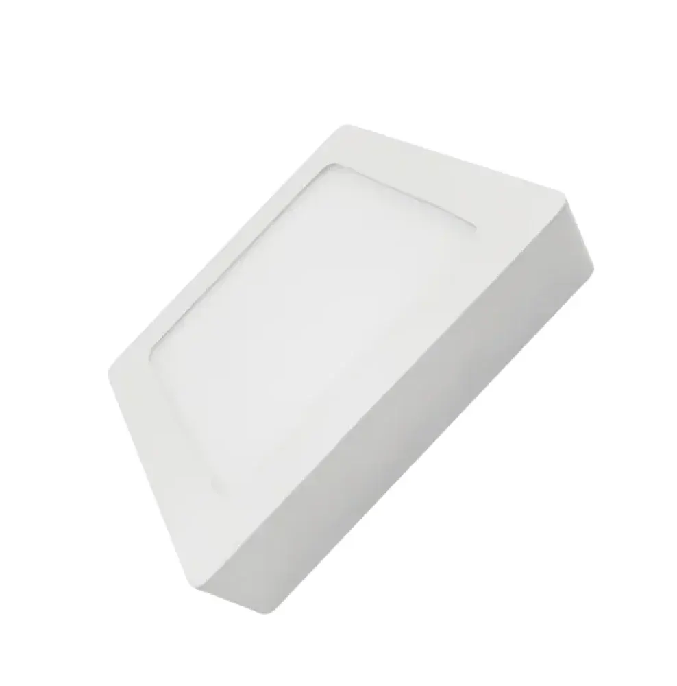 Painel led quadrado sobrepor 12W 2700K bivolt Ourolux