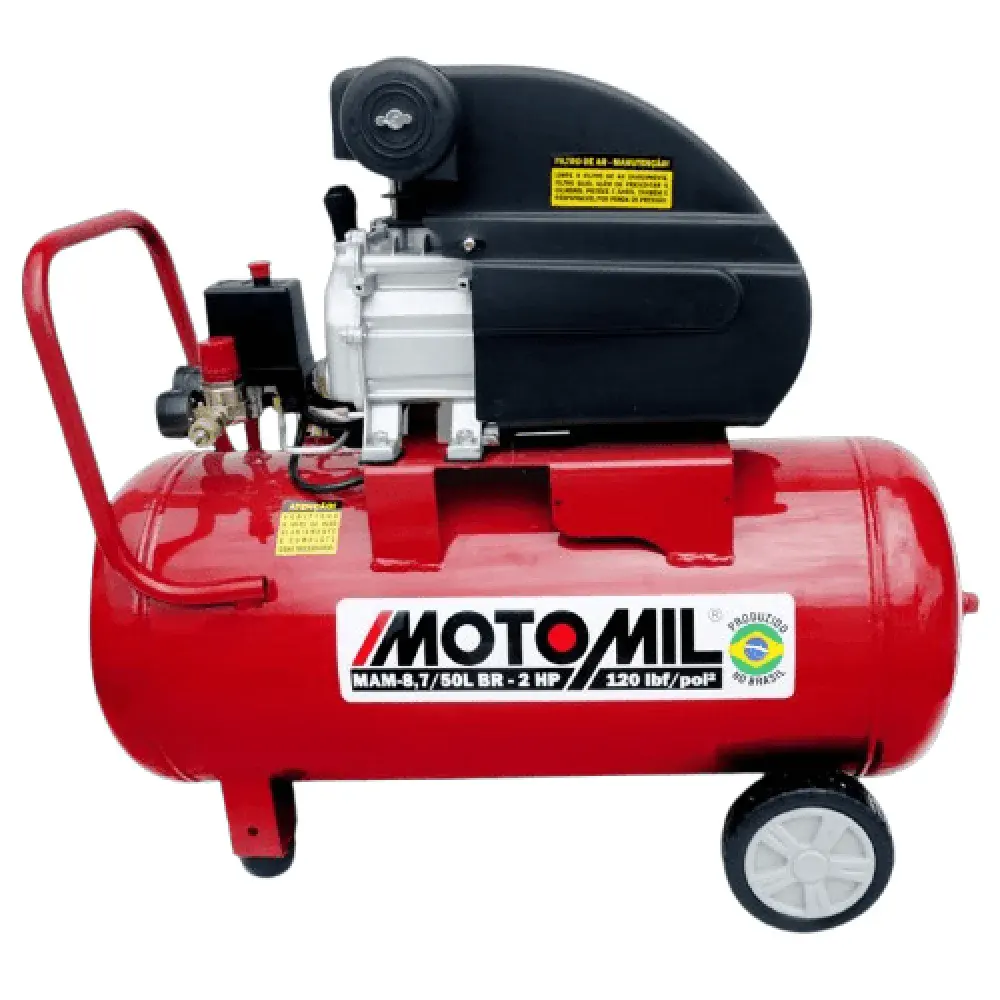 Motocompressor monofásico MAM-8,7/50BR 50L 220V MotoMil