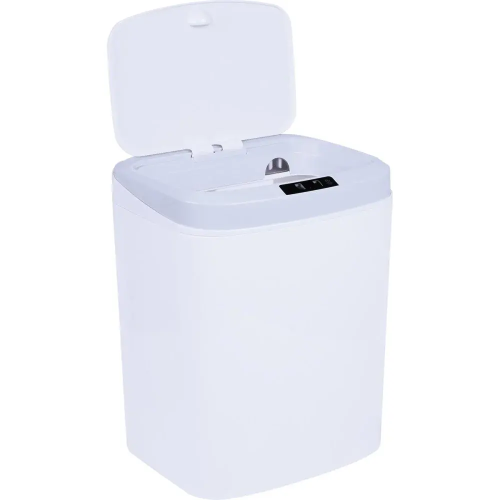 Lixeira automática usb branca 16L Kala