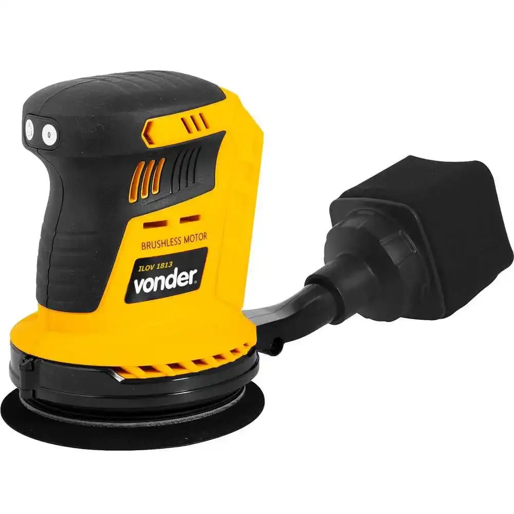 Lixadeira roto orbital 18V 5POL ILOV1813 sem bateria e sem carregador Vonder — fotografia 4