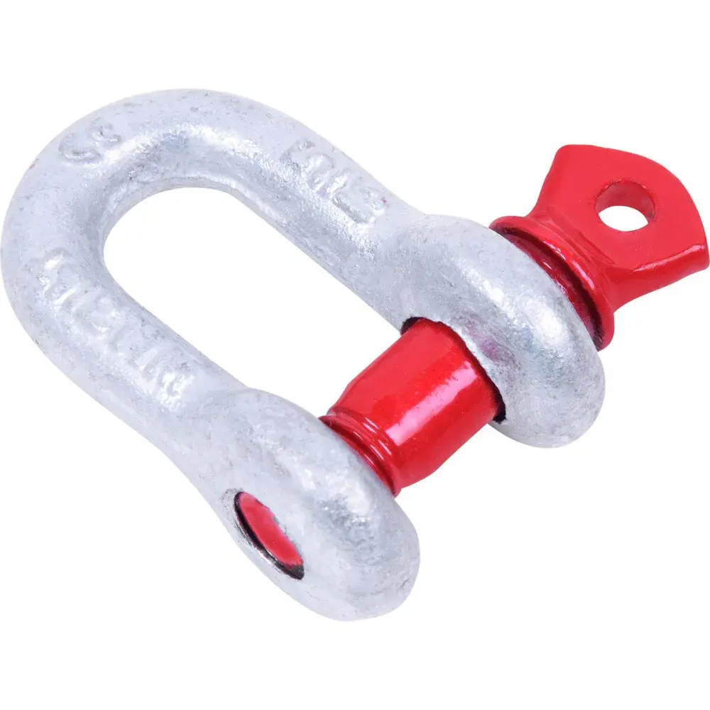 Manilha reta galvanizada a fogo 5/16 x 3/8 worker Acerosid — fotografia 3
