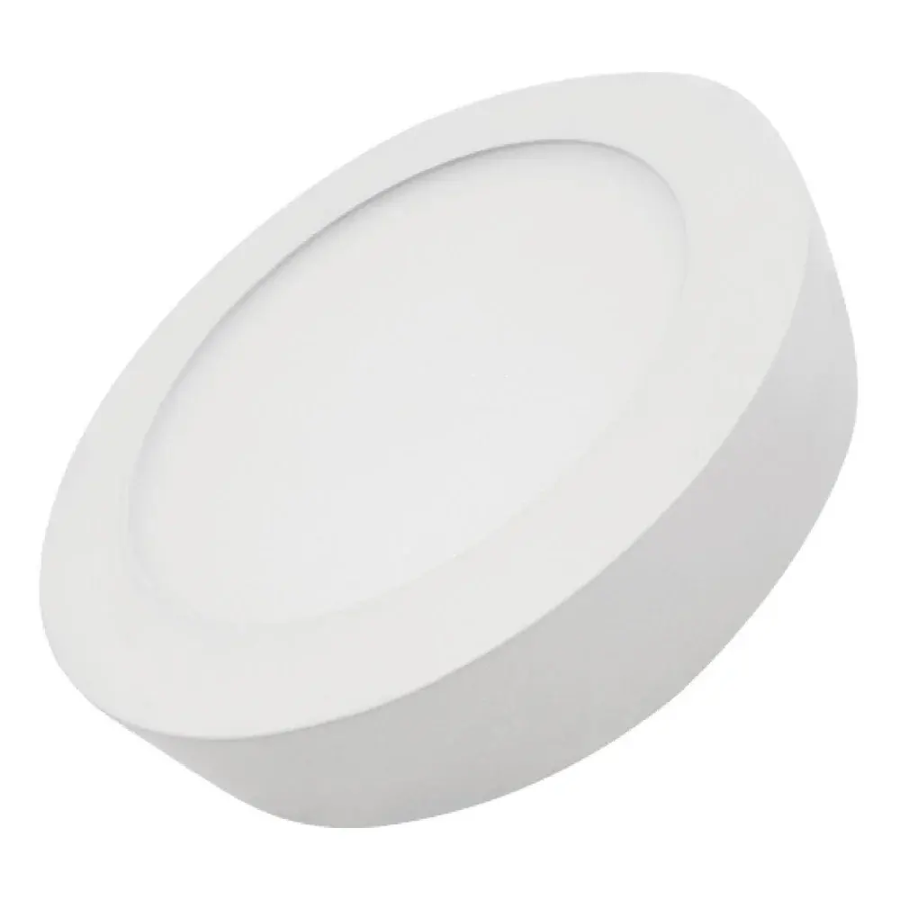 Painel led redondo sobrepor 18W 6500K biv Ourolux