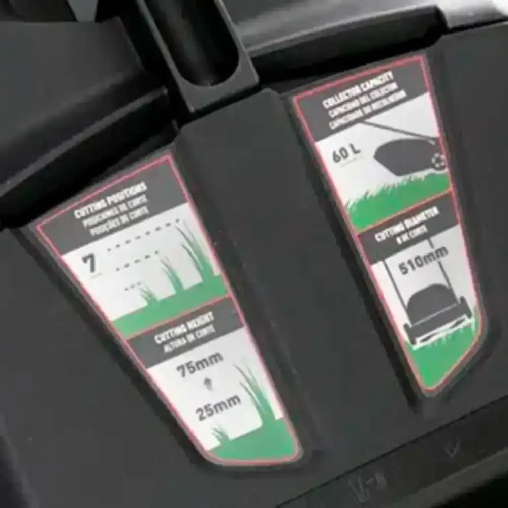 Cortador de grama à gasolina 5 HP 4T 3 em 1 com recolhedor TLM510RM-50L Toyama — fotografia 5