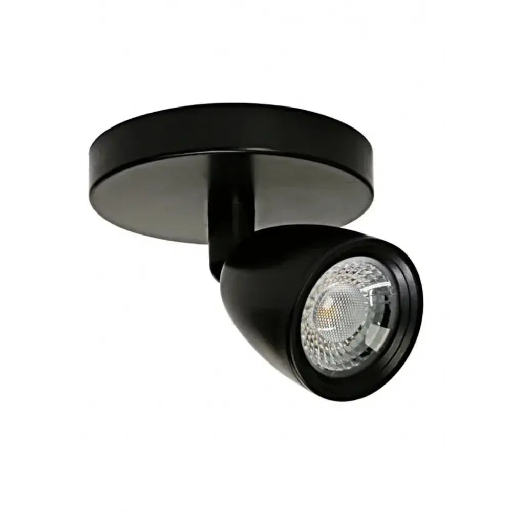 Spot led direct MR16 red 4W 3000K preto biv Taschibra — fotografia 2