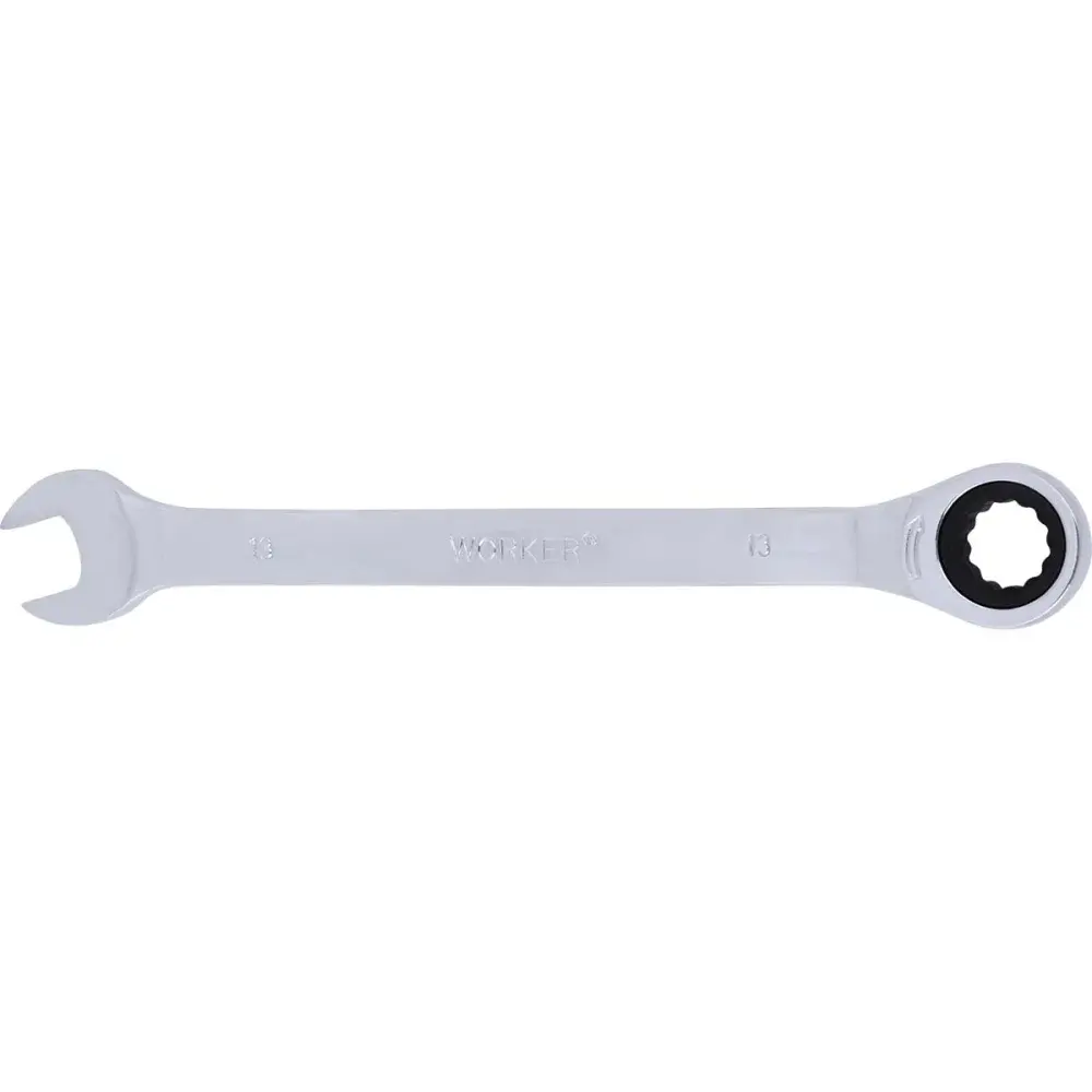 Chave combinada com catraca cromo vanádio 13MM Worker
