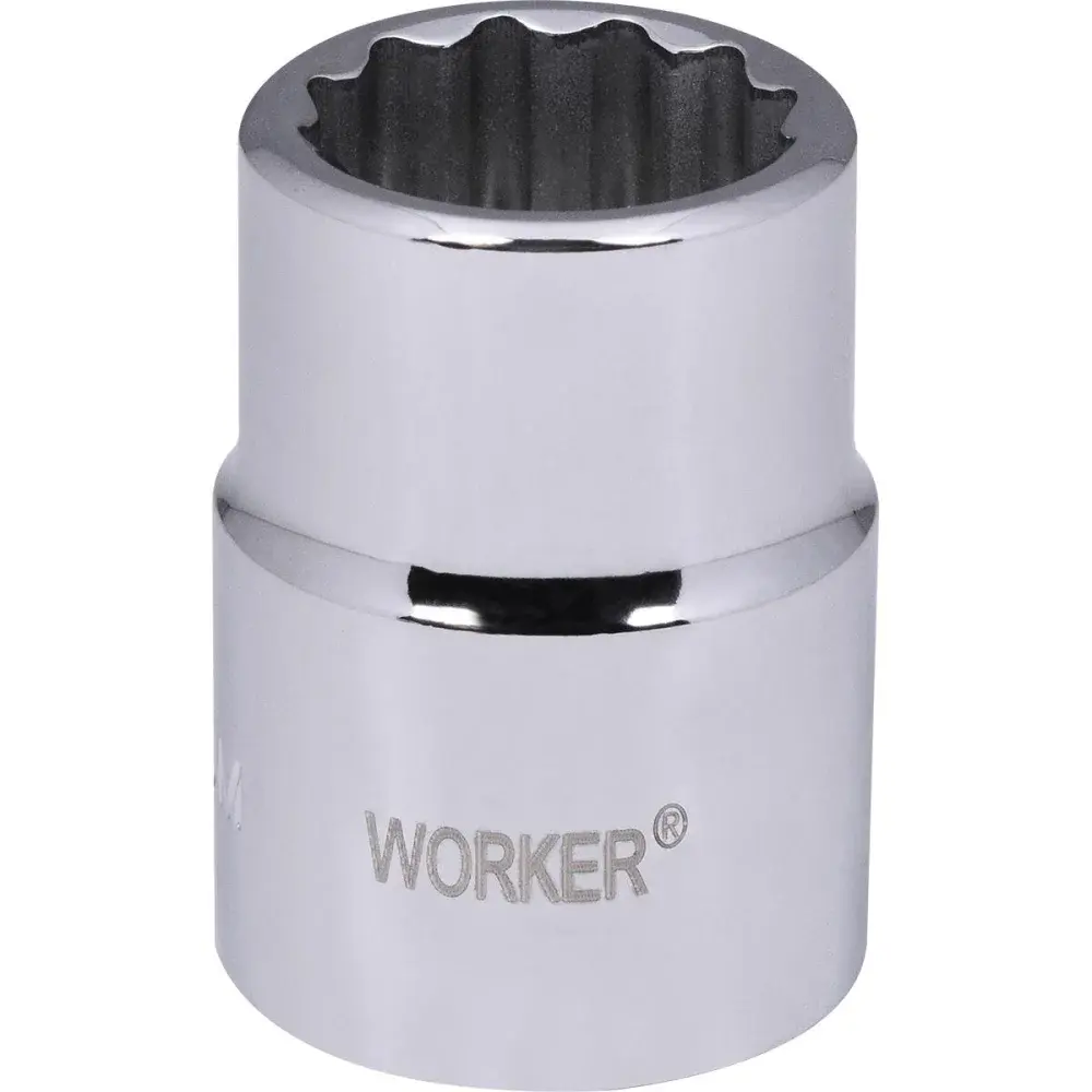 Soquete estriado encaixe 3/4 22MM Worker — fotografia de referência