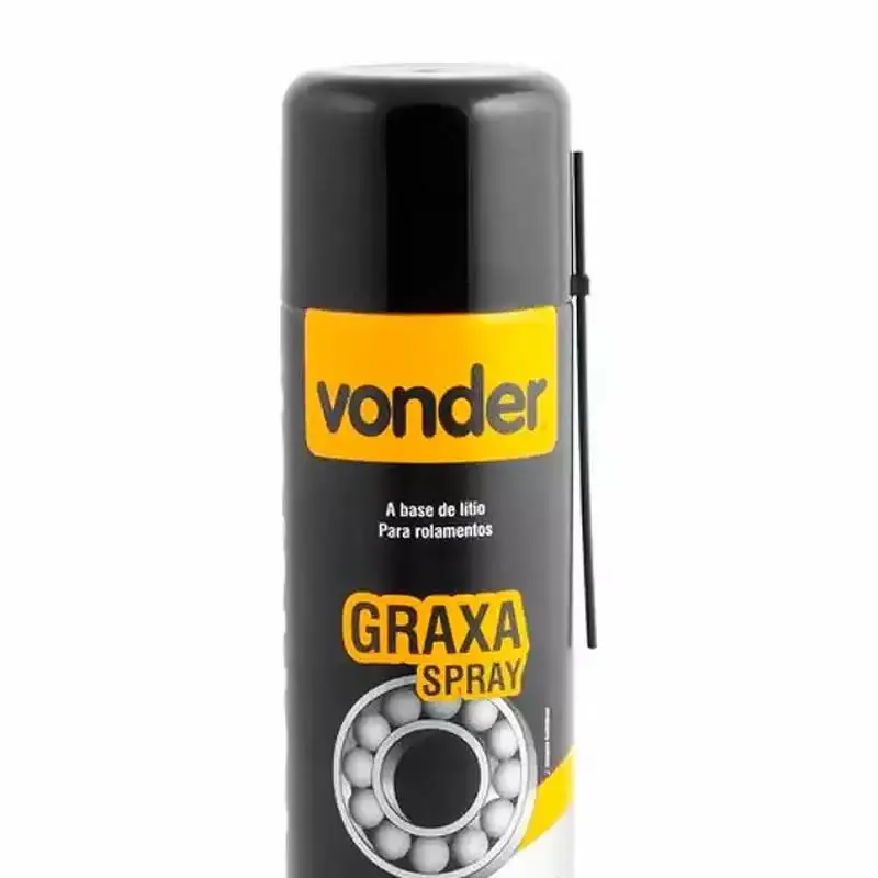 Graxa em spray marrom base de lítio 200 GR Vonder — fotografia 2
