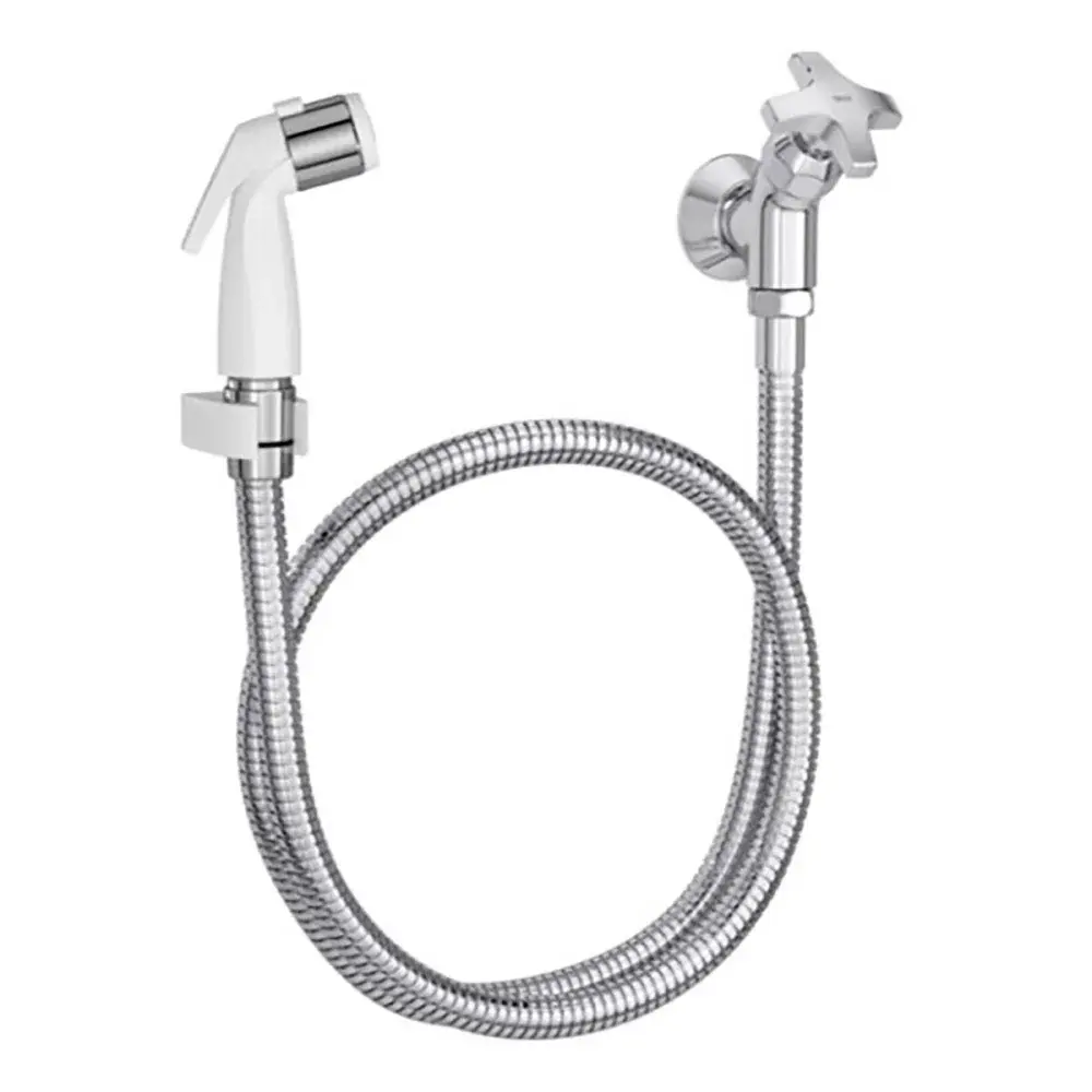 Ducha higiênica com registro cromado 1/4 Deca
