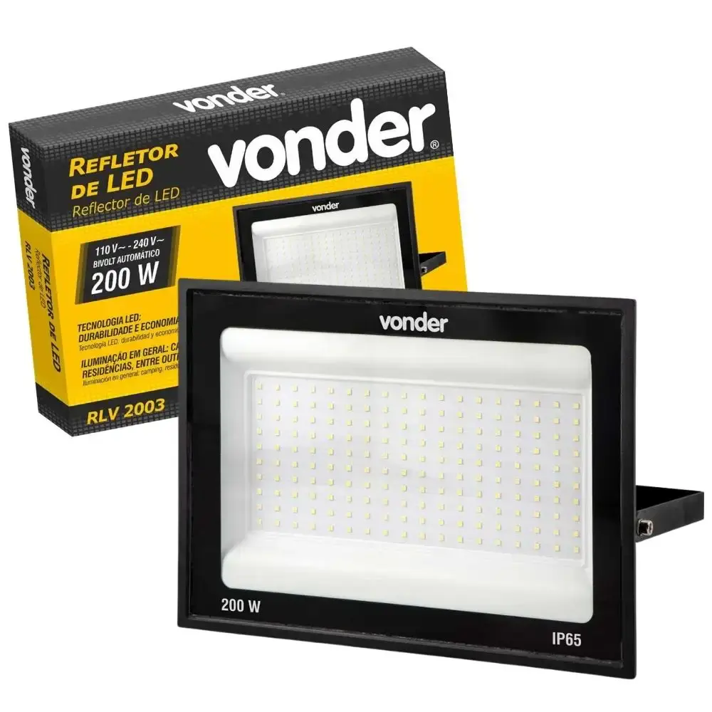 Refletor de LED 200W RLV-2003 Vonder — fotografia 3
