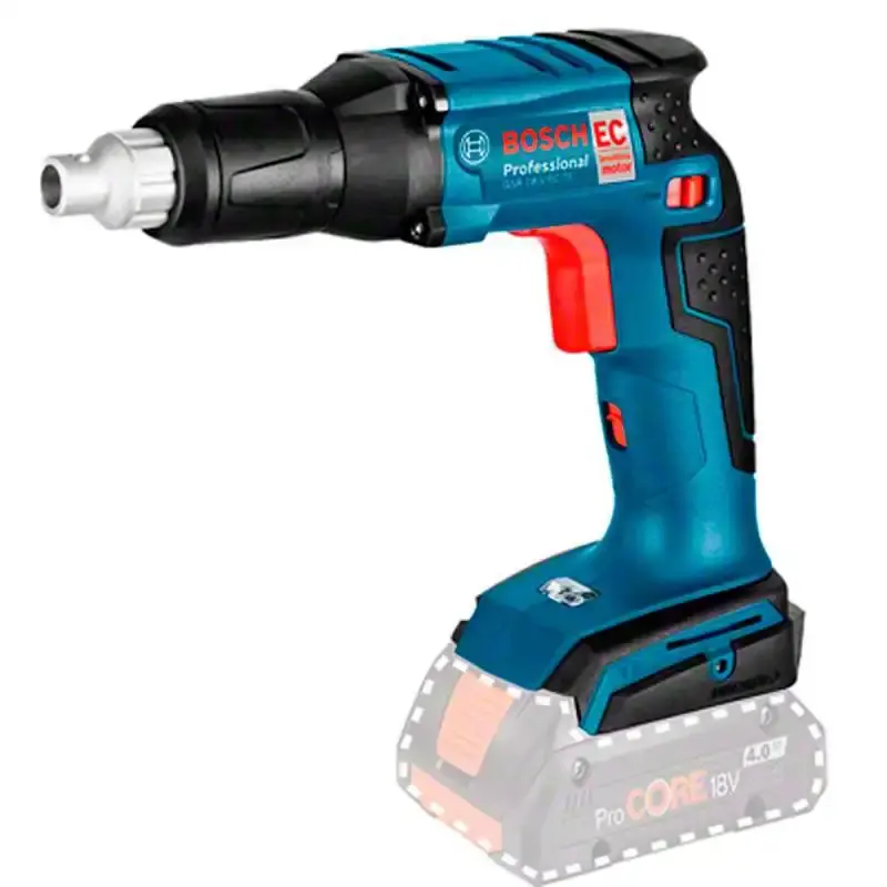 Parafusadeira para Drywall e Gesso 18V GSR 18V-EC TE s/ Bateria e Carregador BOSCH — fotografia 2