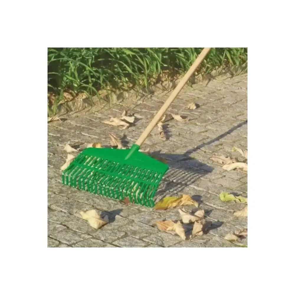 Vassoura ancinho para jardim com cabo FJ-1026 Trapp — fotografia 4