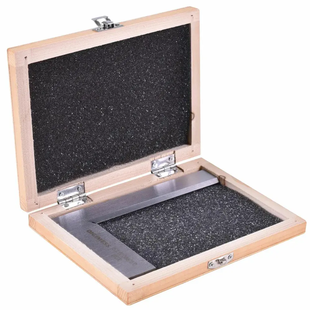 Esquadro de precisão com fio classe 0 150X100MM 170.008 Digimess — fotografia 4