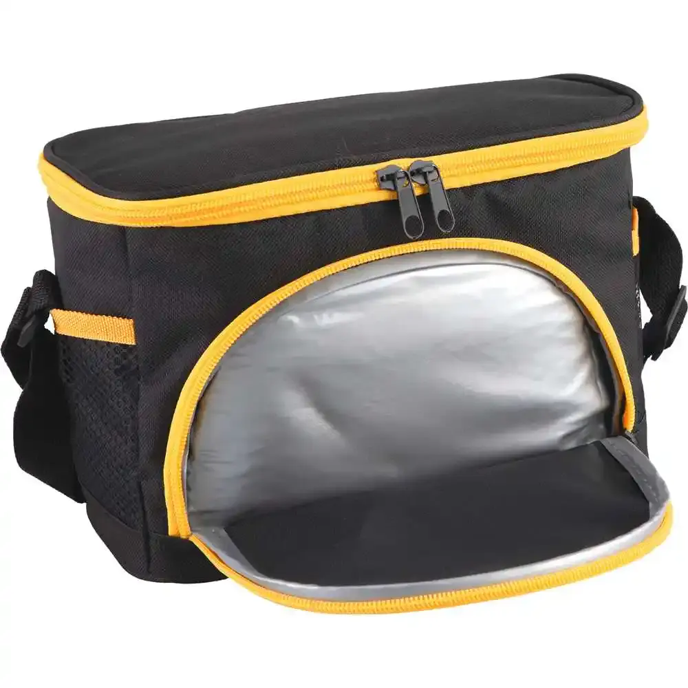 Bolsa Térmica 5 litros Preta e Amarela VONDER — fotografia 2